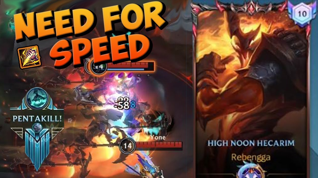 WILD RIFT PHASE RUSH HECARIM - CASUALLY BURSTING EVERYONE (ft. Penta)
