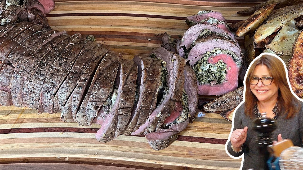 How to Make Stuffed Beef Tenderloin with Blue Cheese | Rachael Ray