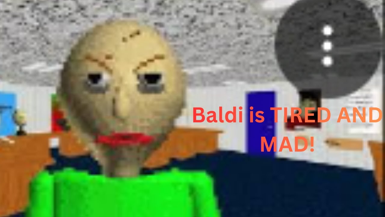 EVERYONE IS SLEEPY! [Baldi Basic mod].