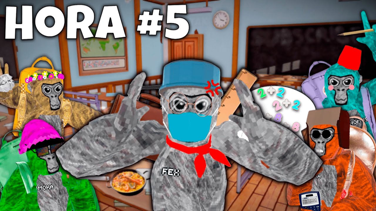 🐒Gorilla Tag pero soy un PROFESOR AMARGADO... #2 ‍🏫''ESPAÑOL'' (Oculus Quest 2) | FexJex