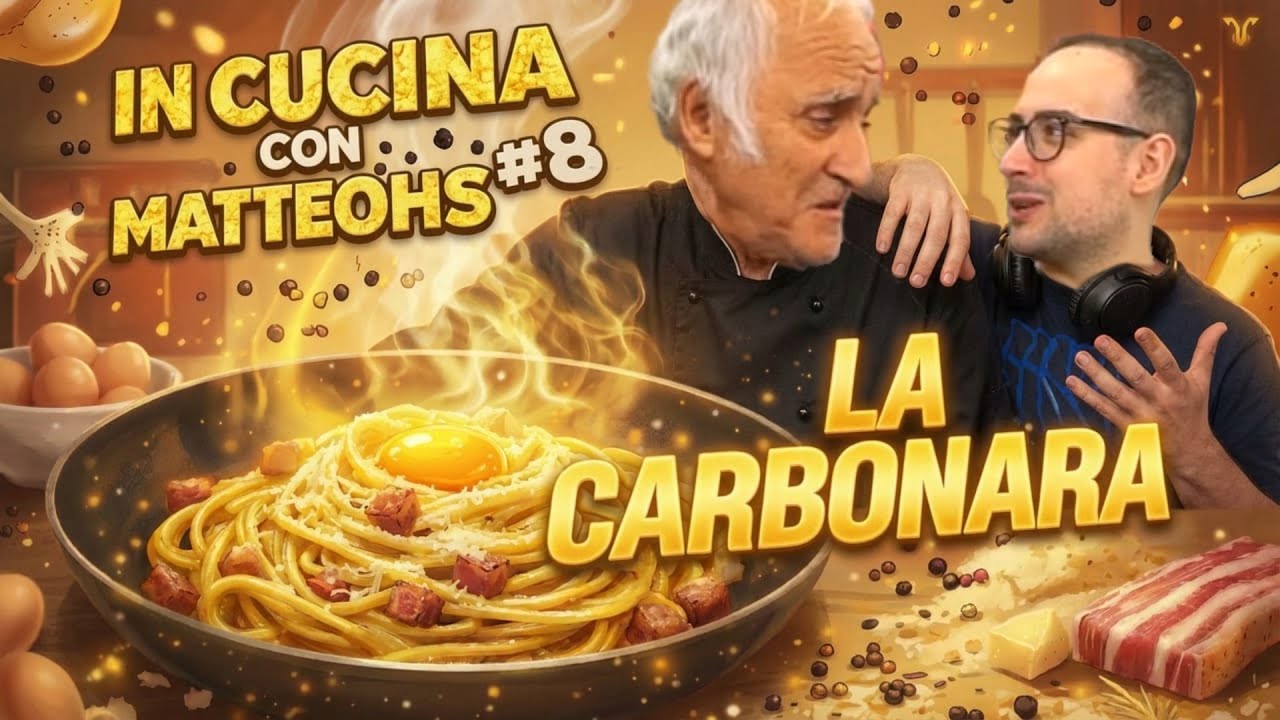 👨‍🍳 LA CARBONARA di ENRICO CUOCO - in cucina con MatteoHS EP.08