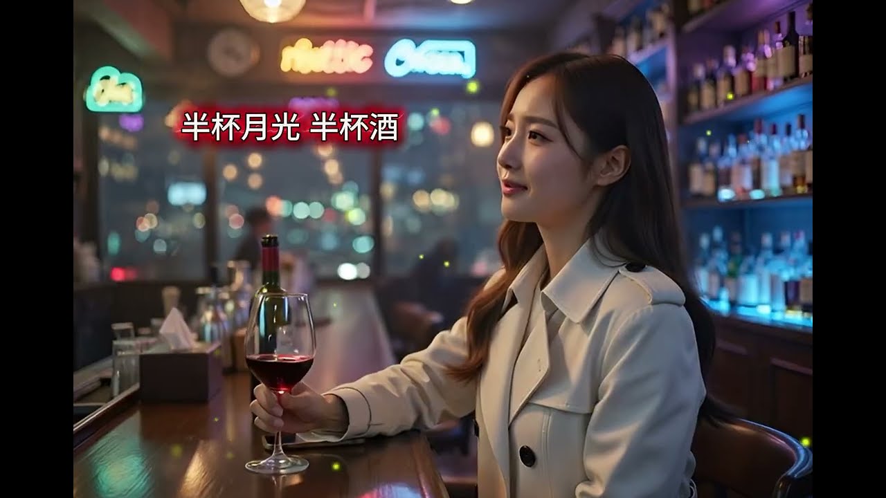 《半杯月光 半杯酒》原創歌曲 l 治癒心靈的深情歌曲#華語 #情歌#傷感音樂🎗️🎈