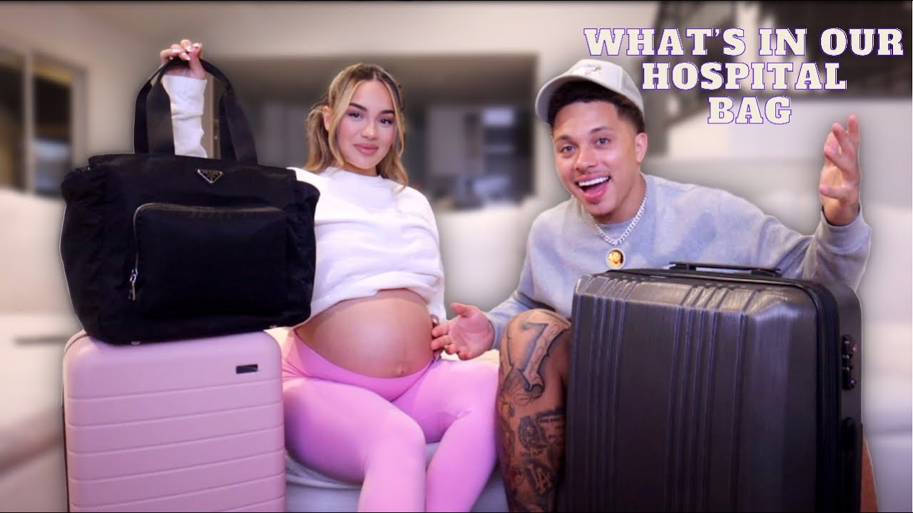 One Week Until We Give Birth! *What’s In Our Hospital Bag!*
