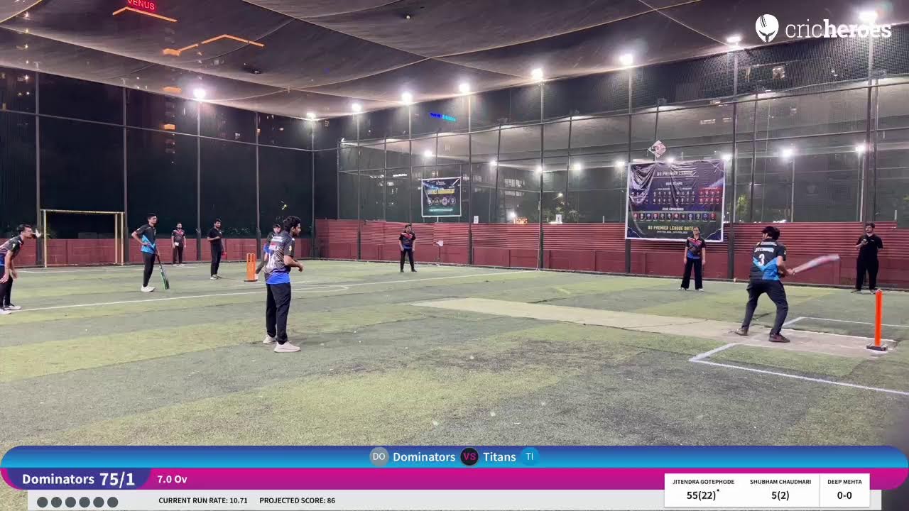 Dominators vs Titans | BS PREMIER LEAGUE 2026(Super League) | Live - Ahmedabad COLOSSEUM BOX