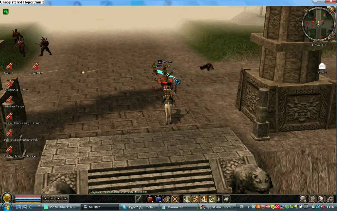 Metin2 Dreister H&auml;cker !!!!! Erfoo