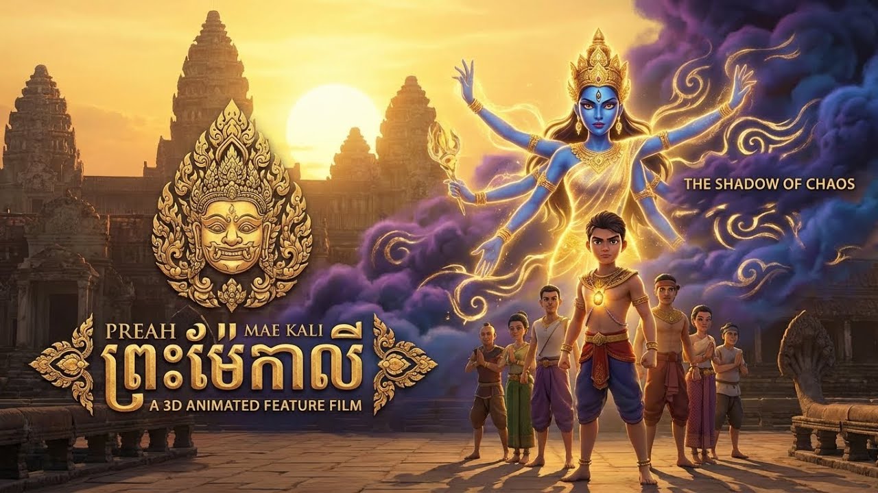 រឿងនិទាន ព្រះម៉ែកាលី 3D Animation AI