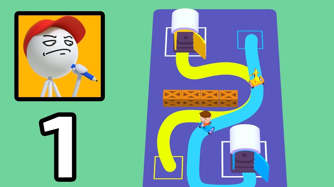 Drawing Games 3D - Gameplay Part 1 (Android,IOS)
