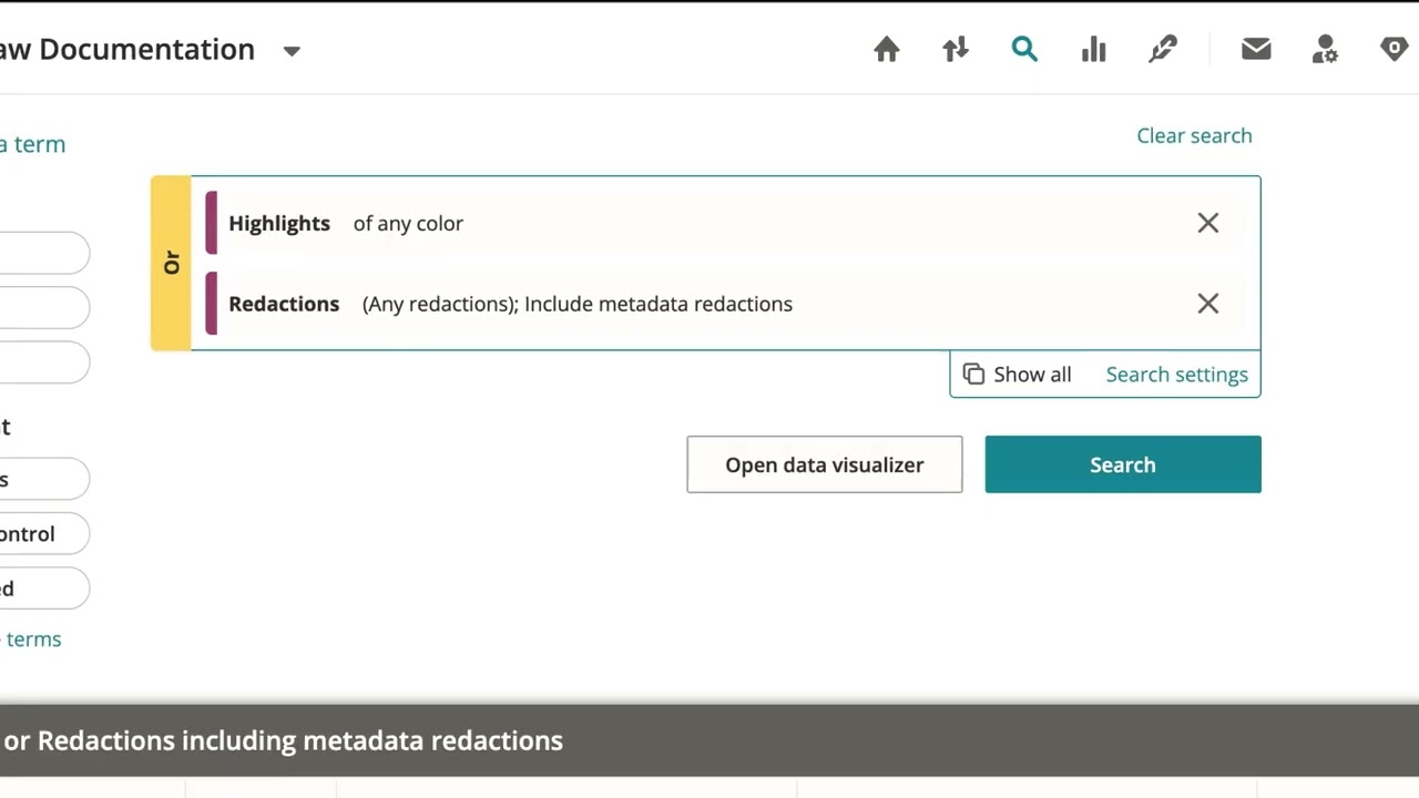 Use AND, OR, and NOT in a Search on Everlaw