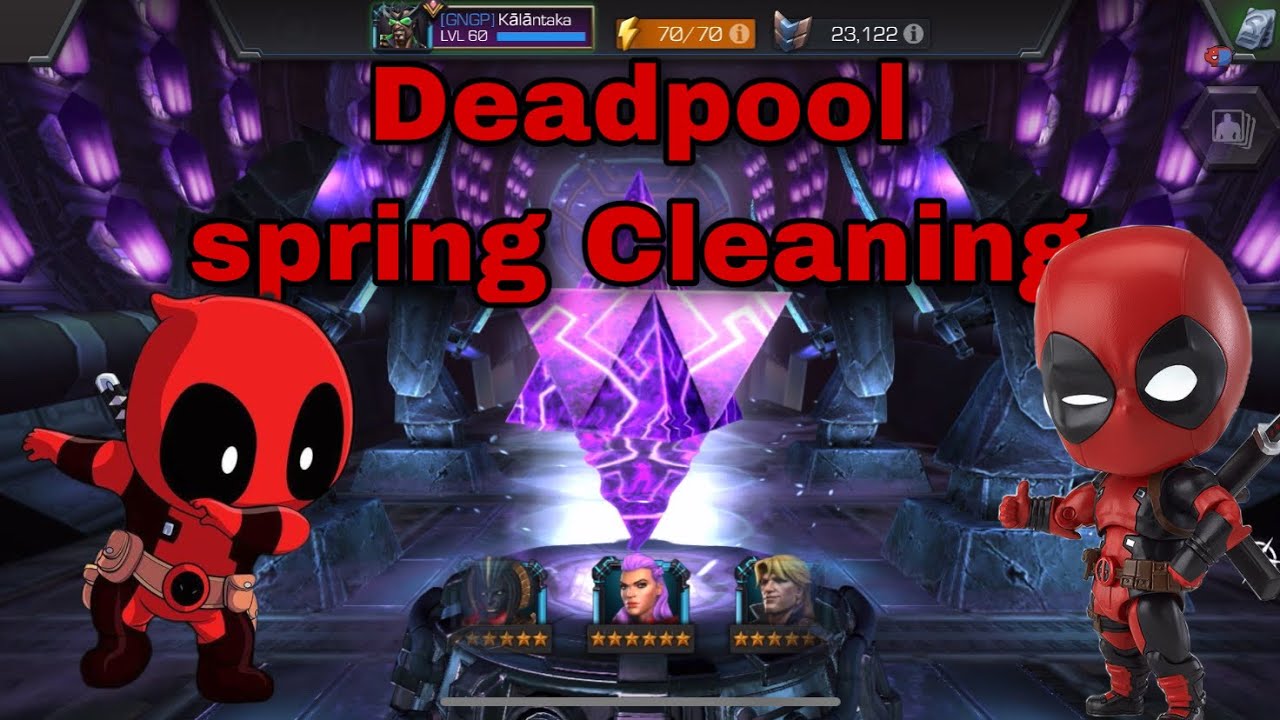 Deadpool Spring Cleaning 6* crystals
