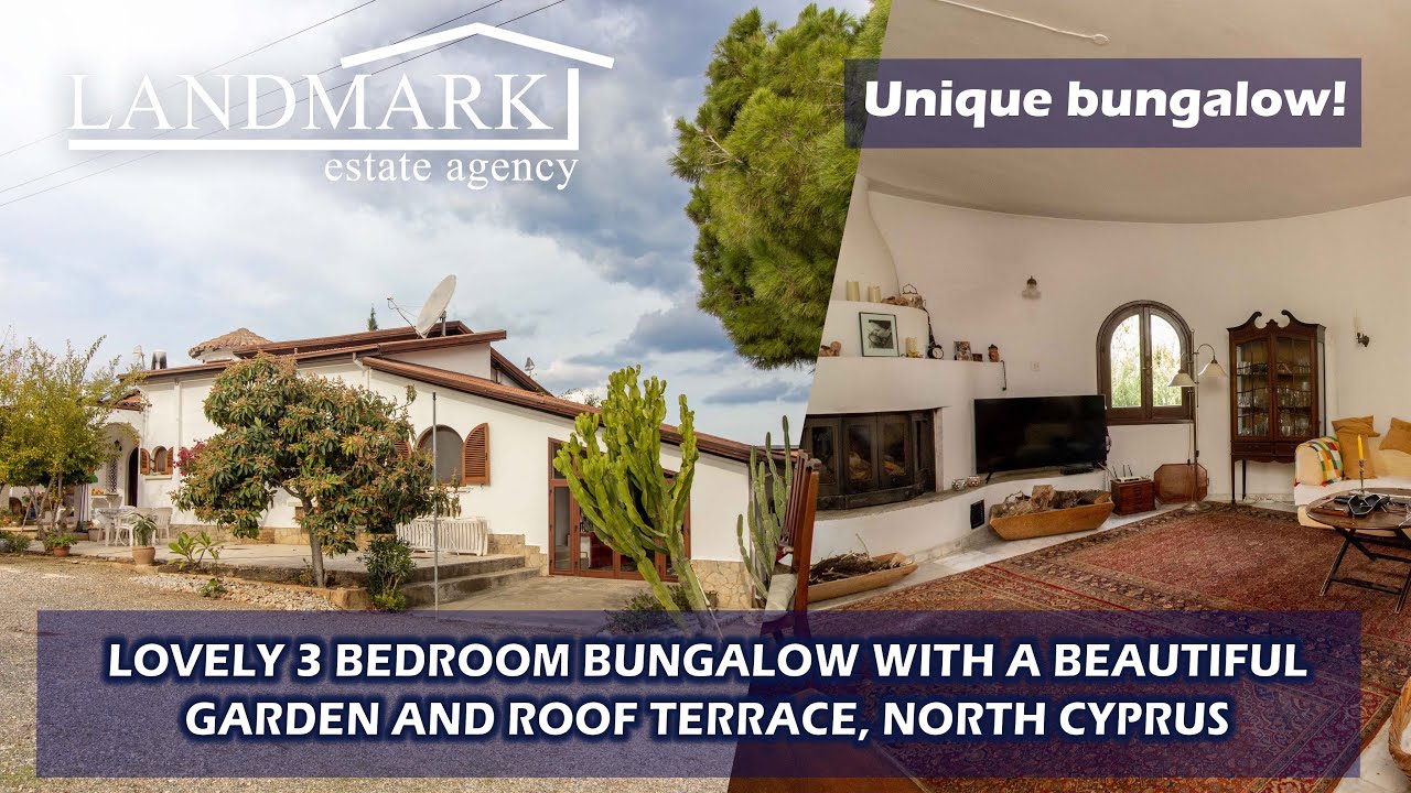 Charming 2 Bedroom Bungalow on a large 2000m² Plot North Cyprus🏡