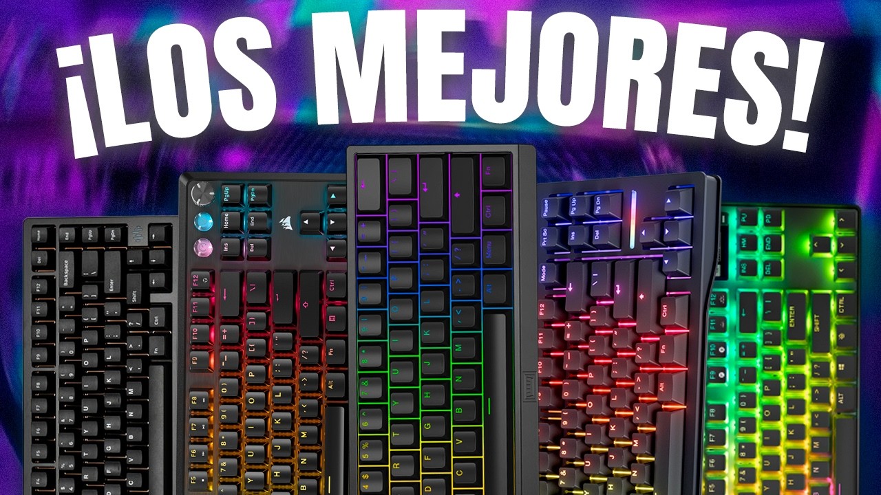 &iexcl;Los 5 MEJORES teclados GAMER de 2026! (Uno te va a volar la cabeza)