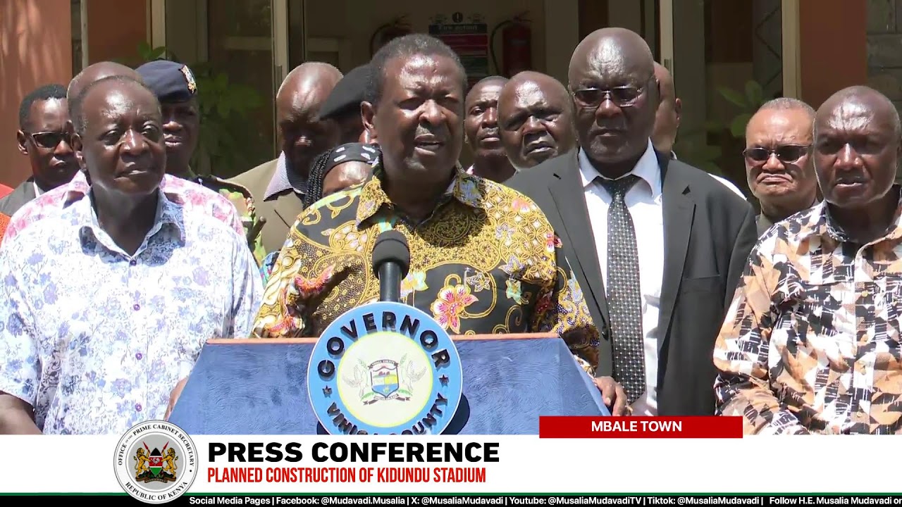 Press Conference on the planned Construction of Kidundu Stadium, Mbale Town