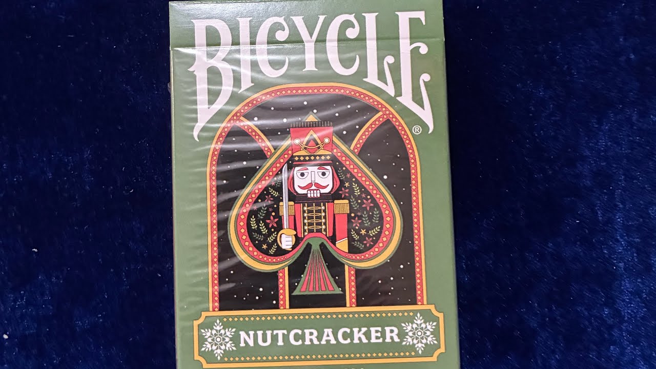 Jeu Bicycle - Nutcracker Biseauté (Vert)