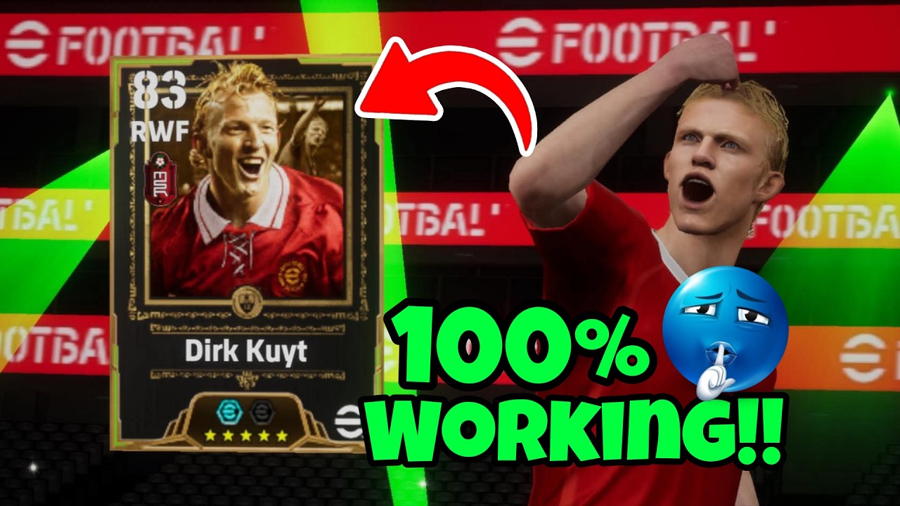 100% рабочий способ получить бесплатного эпического Дирка Куйта в eFootball 2026 Mobile | Бесплат...