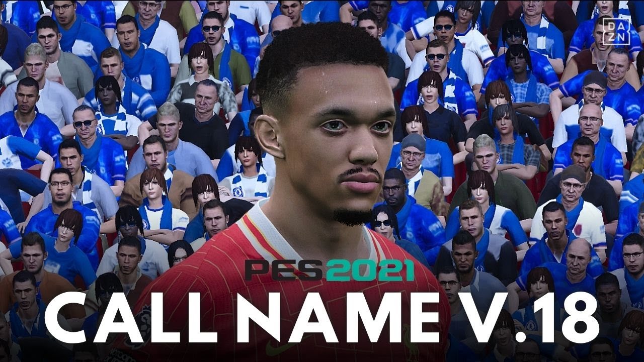 PES  2021 English Commentary Callnames Update - V18