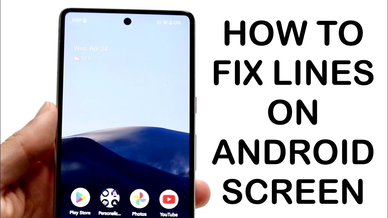 Как исправить линии на экране Android! (2024)