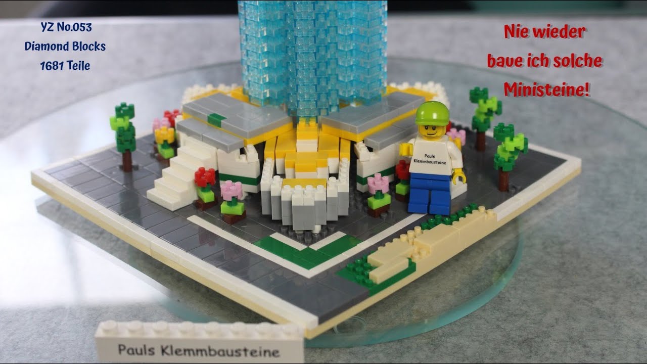 YZ-Diamond No.YZ053 Burj Khalifa Tower - Das war's jetzt endgültig, nie wieder Diamond Blocks 🙈