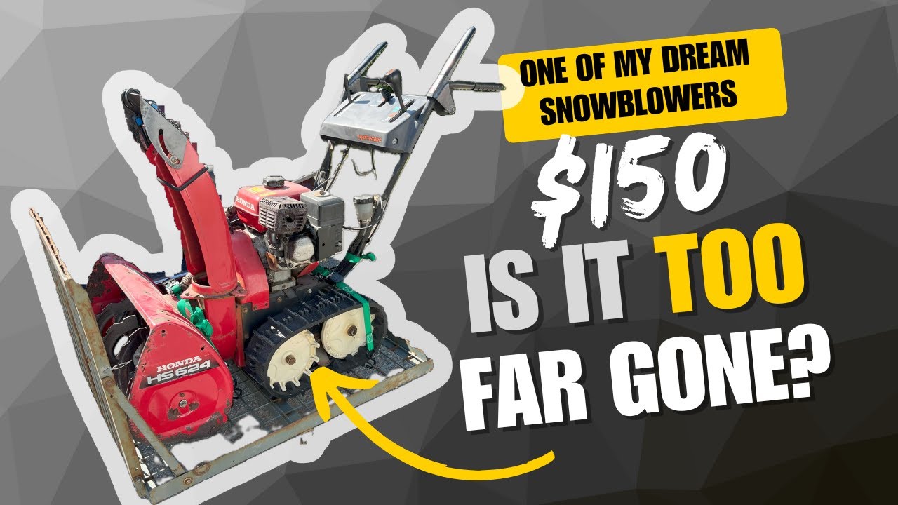 Honda HS624 | One of my Dream Snowblowers