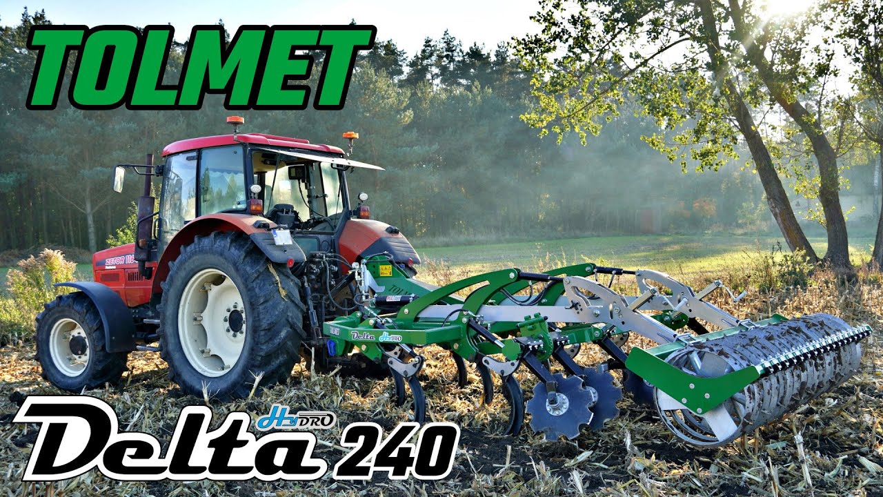 Agregat bezorkowy Delta 240 z hydraulicznym zabezpieczeniem grządzieli