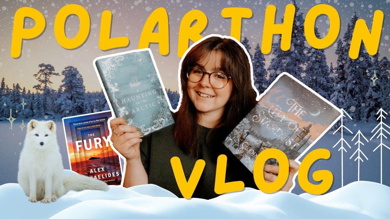 This did not go as planned ❄️  Polarthon reading vlog
