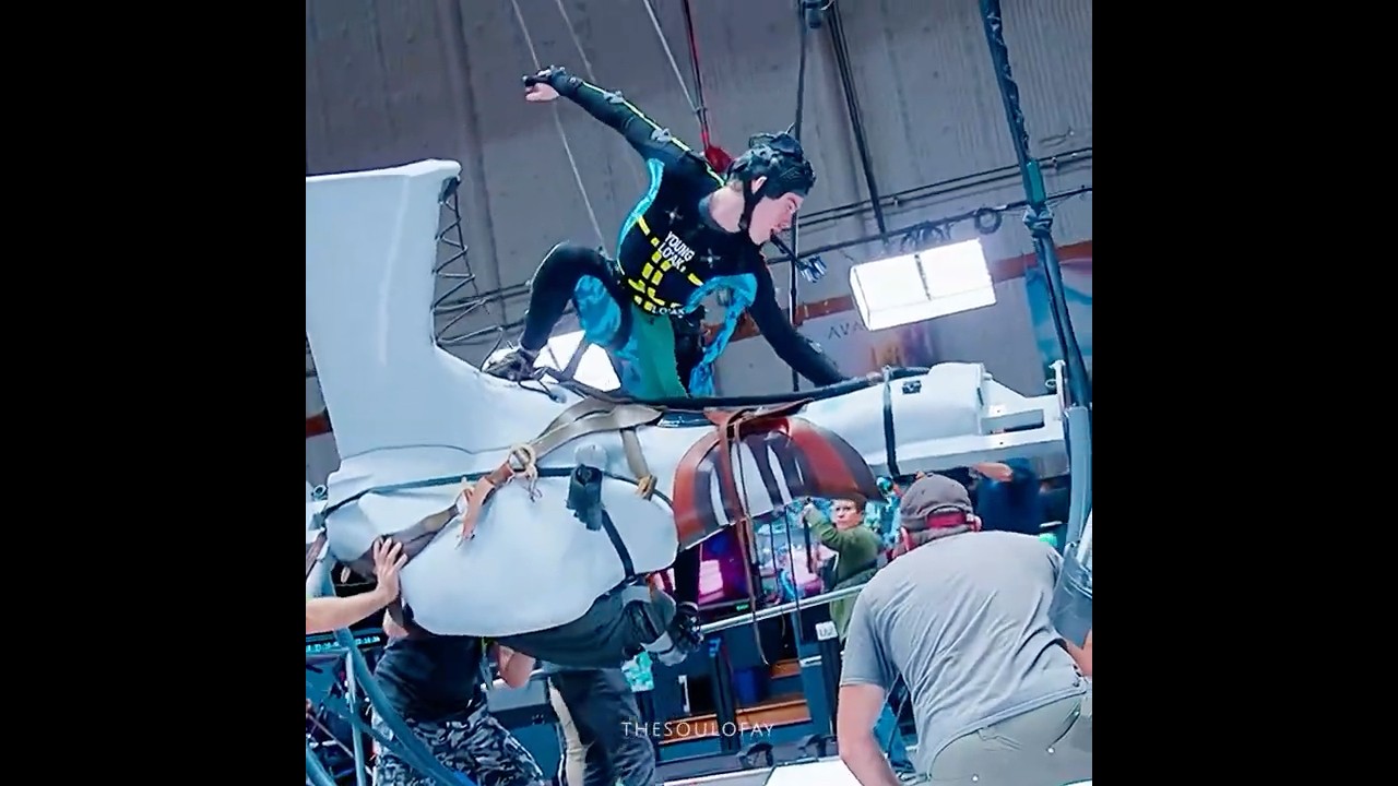 Lo&rsquo;ak BTS 💨🎬 | Avatar 3 #avatarfireandash #loak #britaindalton #avatar3 #bts