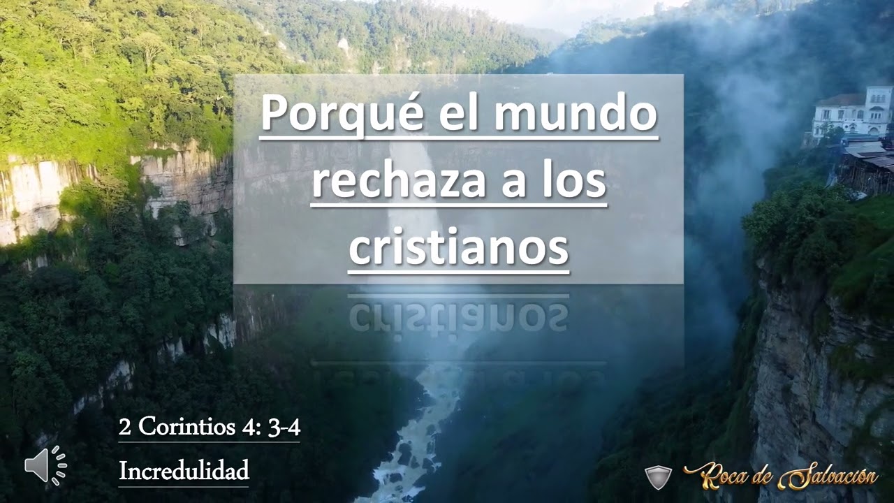 Porqué el mundo rechaza a los cristianos? #los5minutosdelespiritusanto