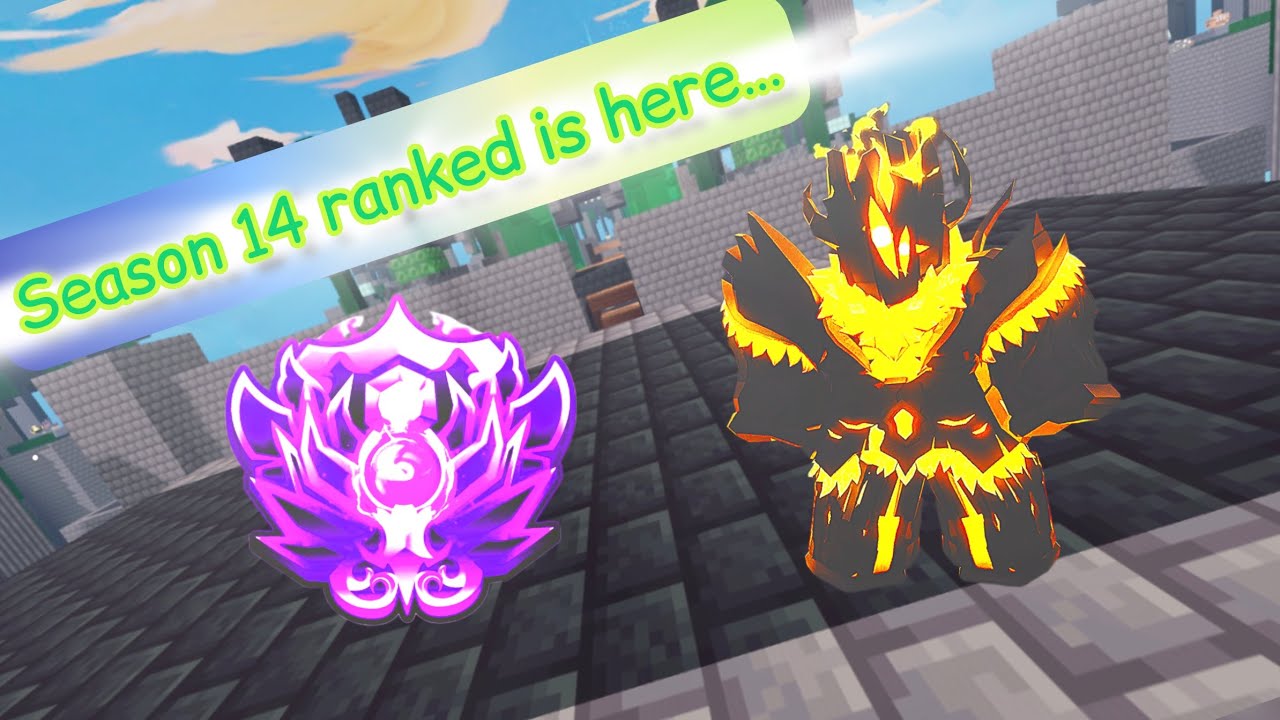 14-й сезон рейтинговых игр уже здесь… (Roblox Bedwars.)