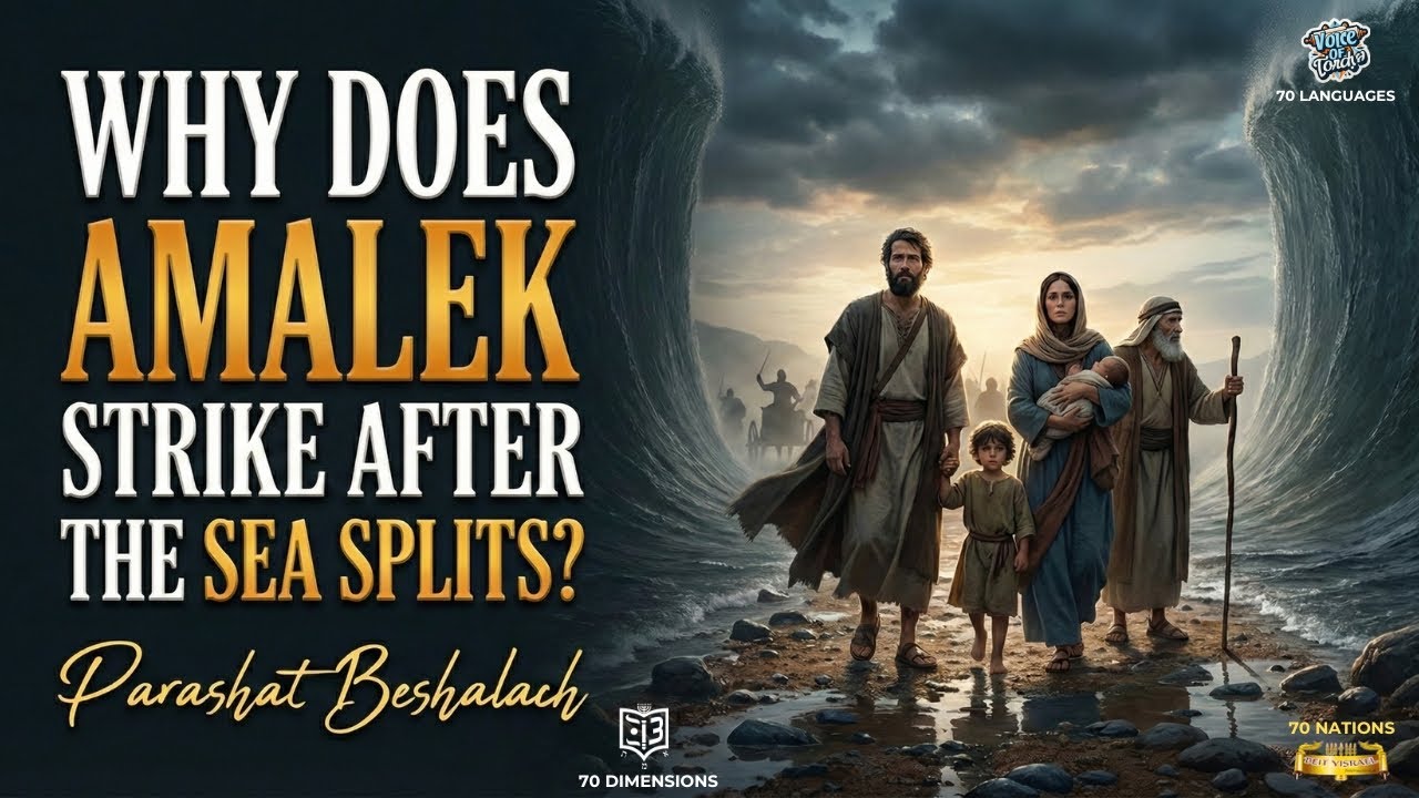 [English] Parashat Beshalach 5786-Why Does Amalek Strike After the Sea Splits?