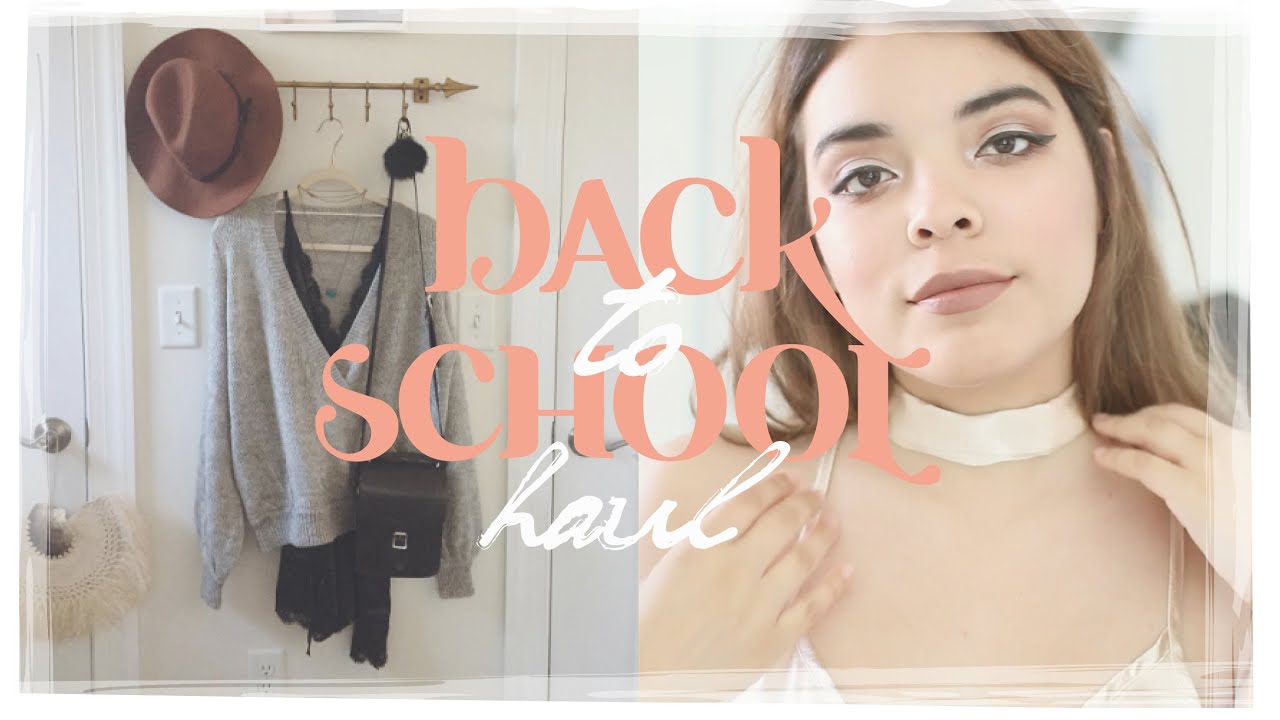 Back To School Clothing Haul 2016