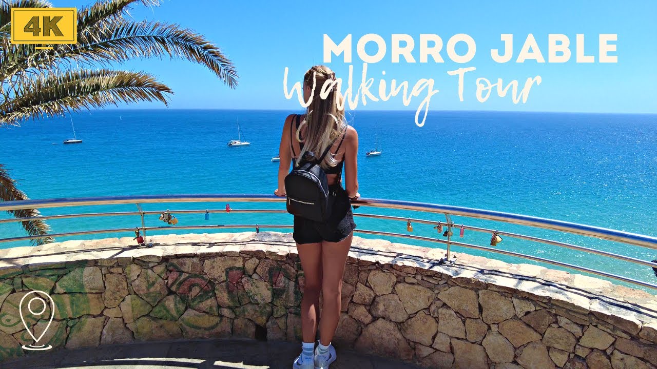 Morro Jable Walking Tour /Fuerteventura/Spain/Canary Islands/March 2023