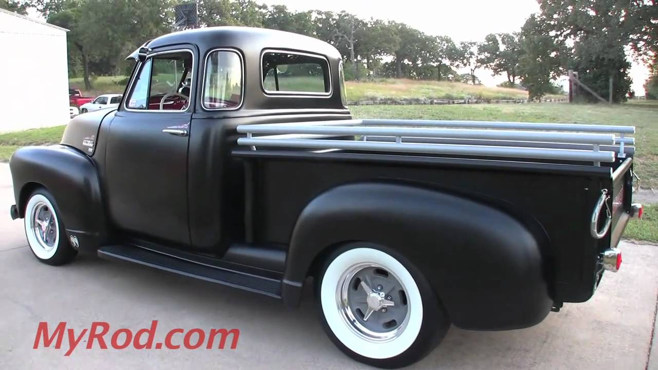 1952 FAT fender Chevy hot rod pickup (video 2) - MyRod.com