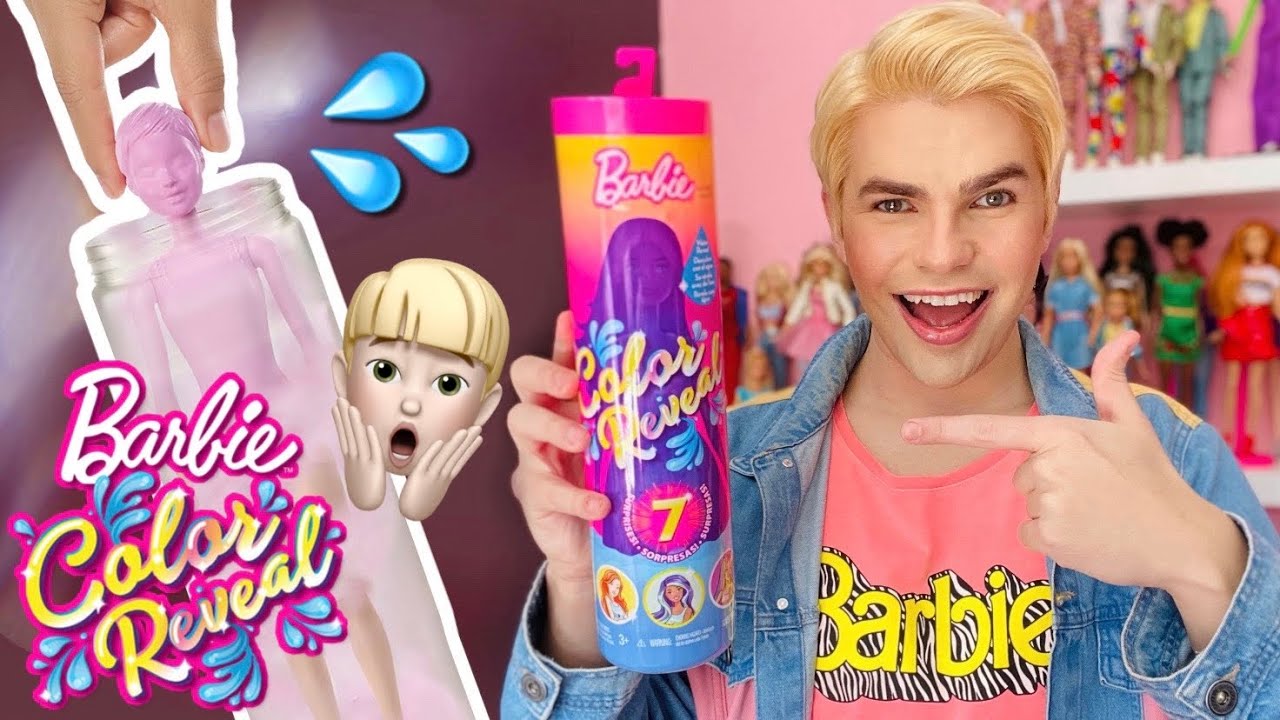 ABRINDO A NOVA BARBIE COLOR REVEAL🌈💦