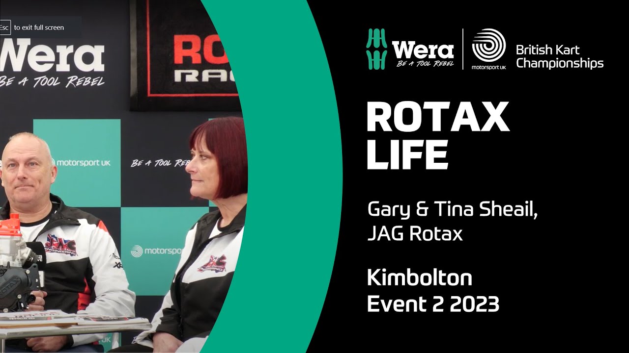 Rotax Life: Gary & Tina Sheail | Event 2, Kimbolton | Wera Tools British Kart Championships 2023