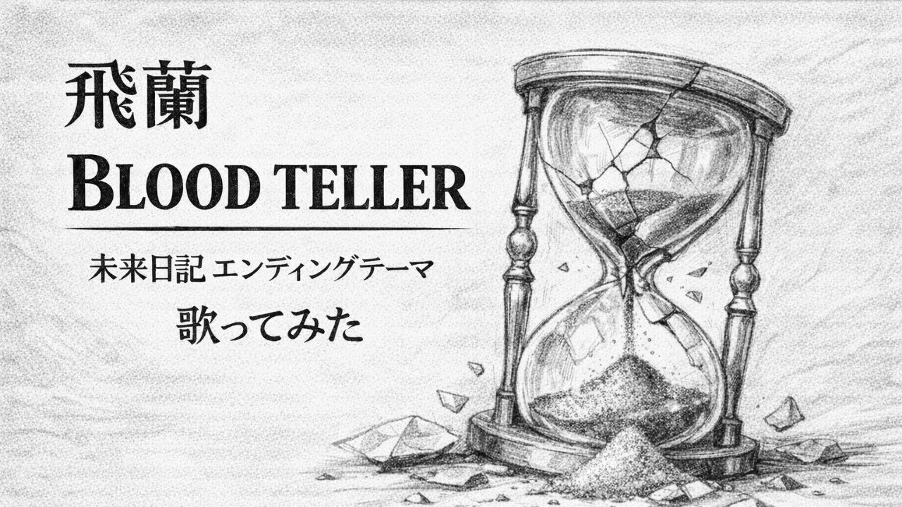 【歌ってみた】飛蘭「Blood teller」 / Faylan【未来日記 / アニソン / 平成懐メロ / うたスキ動画】
