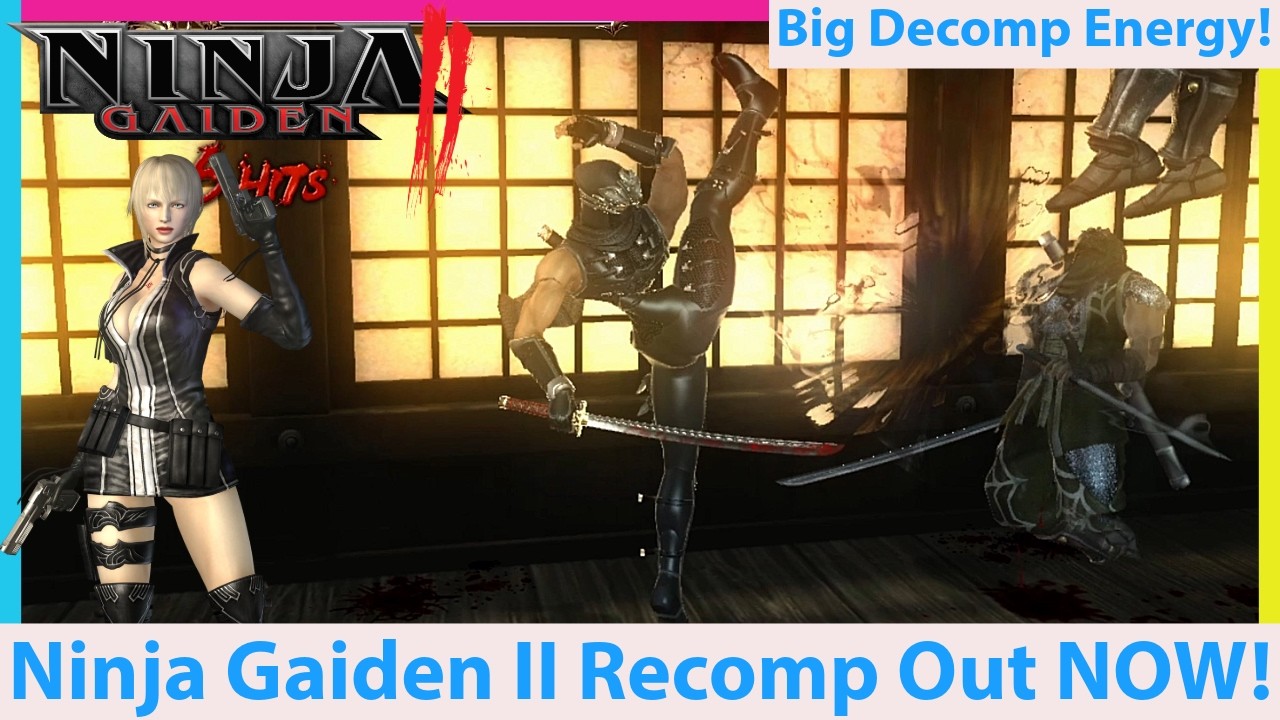 Ninja Gaiden II Recomp Out NOW! WIP But Impressive