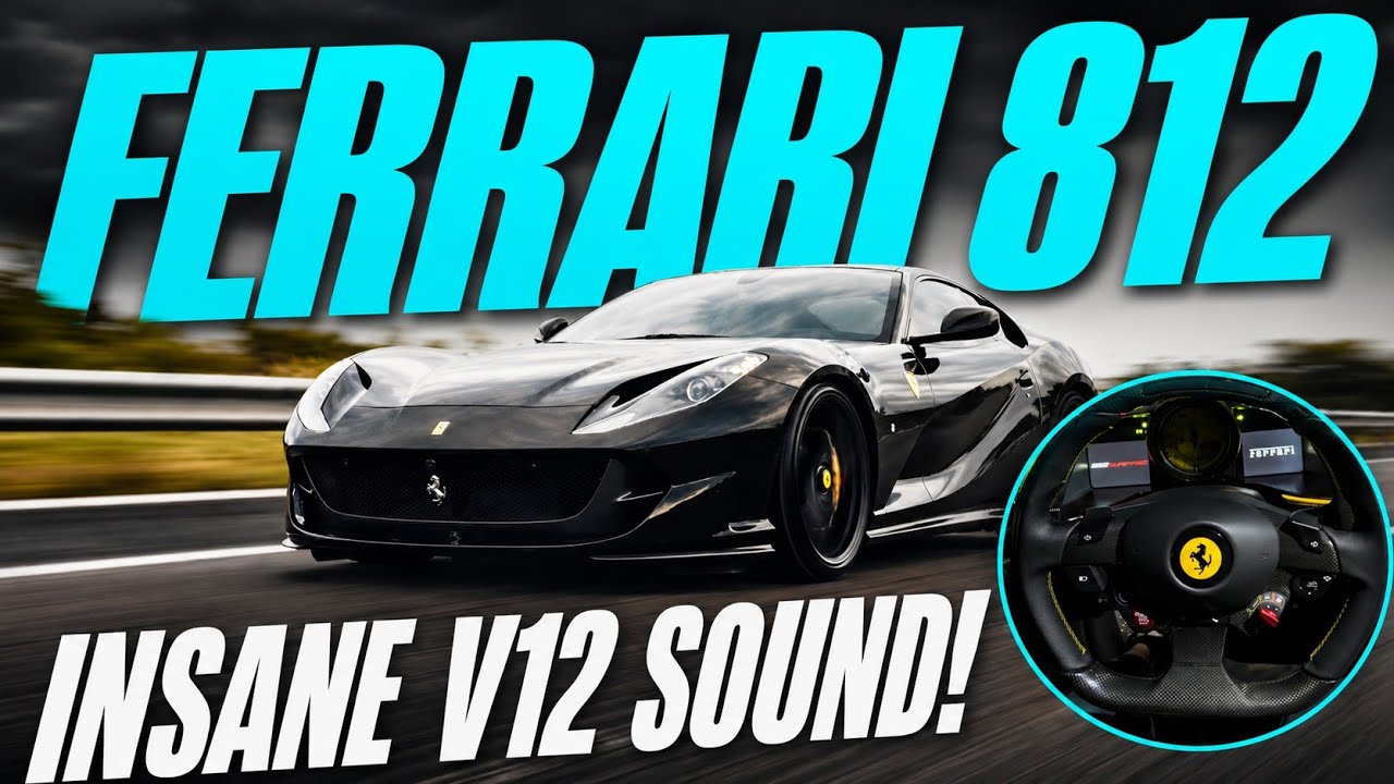Ferrari 812 Superfast Sounds Is Extremely Incredible!!!
