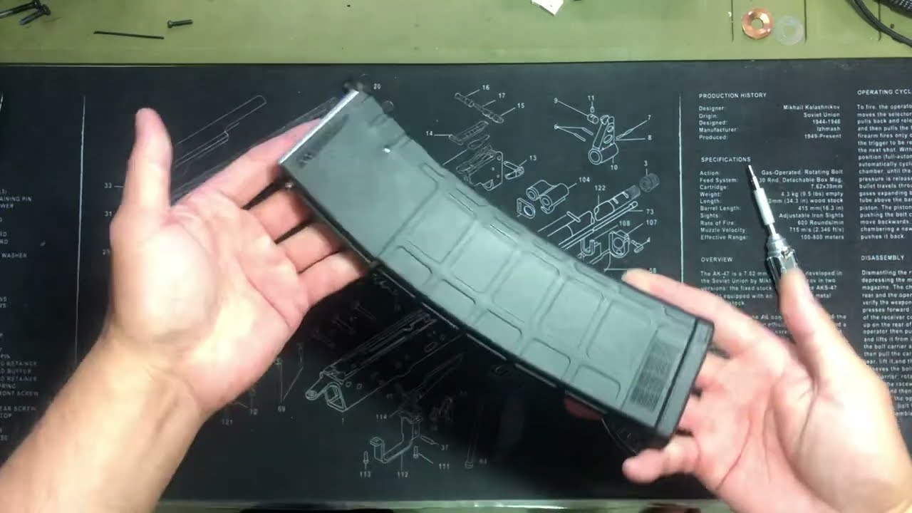 GHK PMAG40 kit quick install guide 快速安裝示範