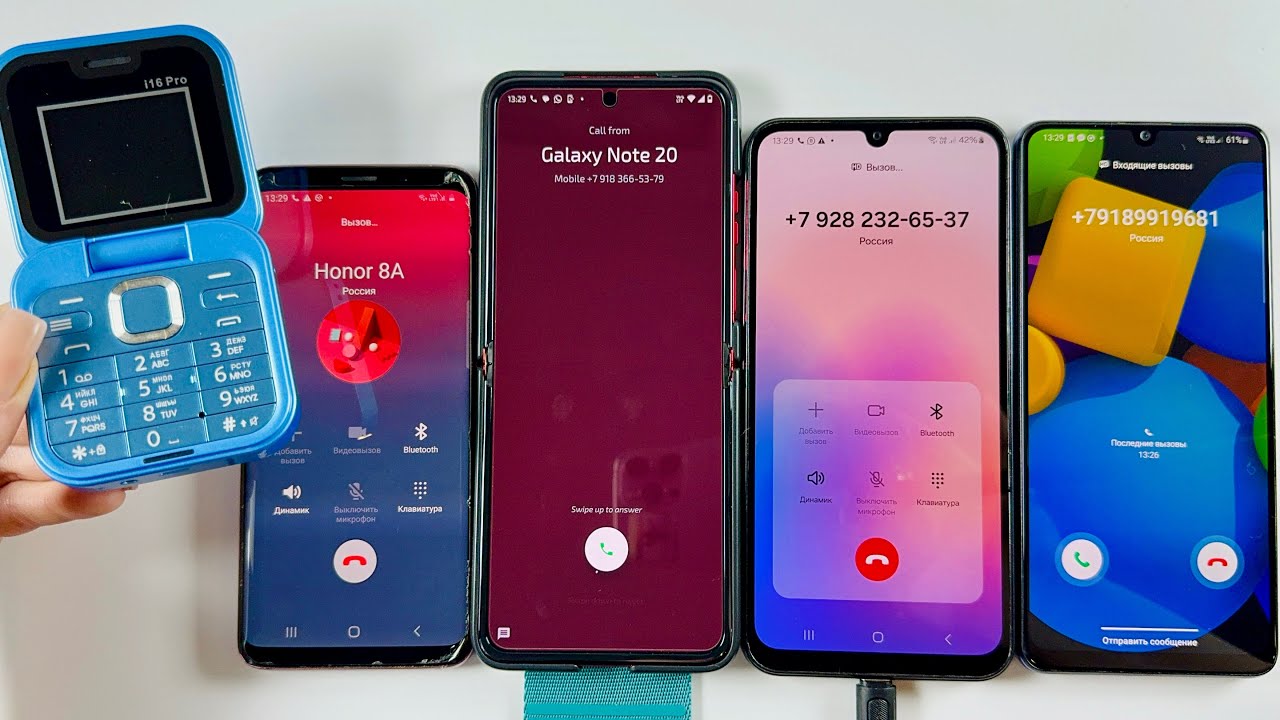 Outgoing Calls Samsung Galaxy S9 + Samsung Galaxy A24 + Samsung Galaxy A32 + Motorola Razr 40 Ultra 