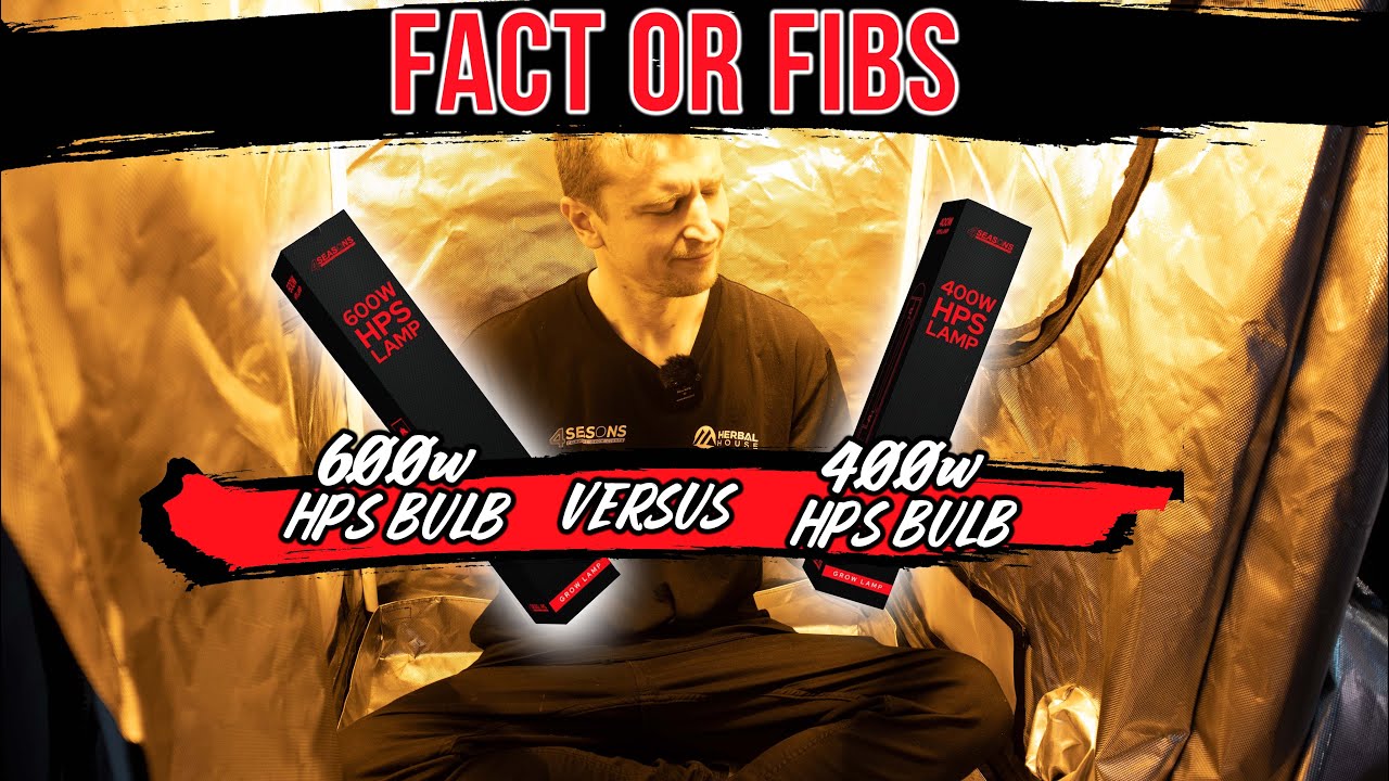 Fact Or Fibs | 600w vs 400w HPS bulb