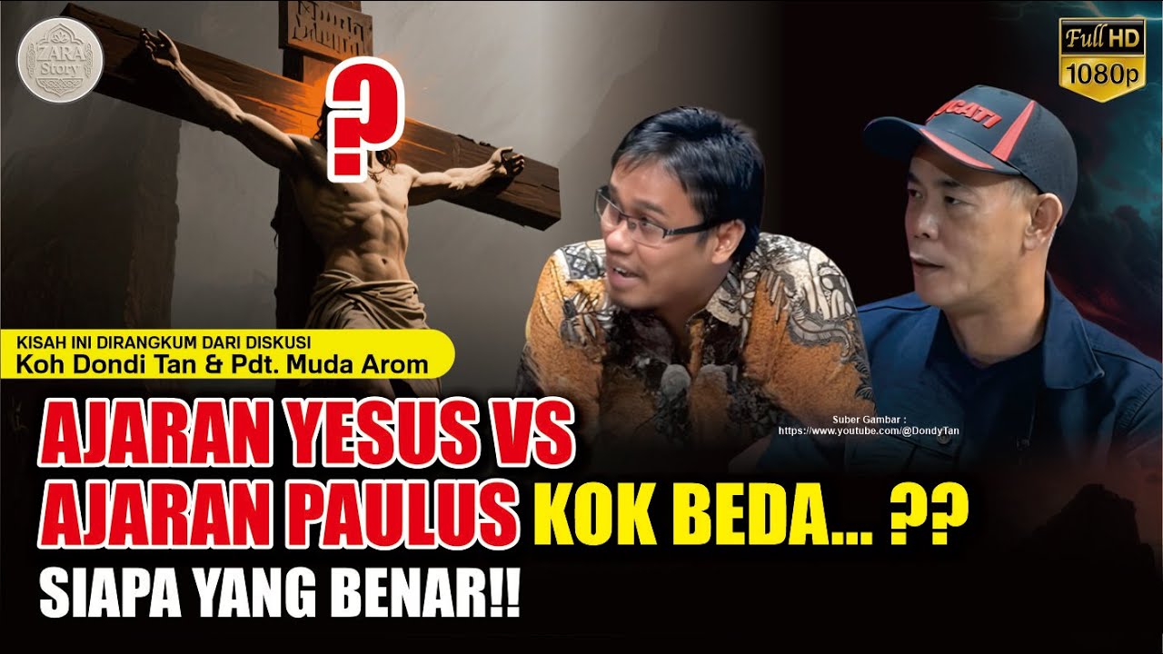 AJARAN PAULUS VS AJARAN YESUS KOK BEDA...?? - Pdt Muda Arom