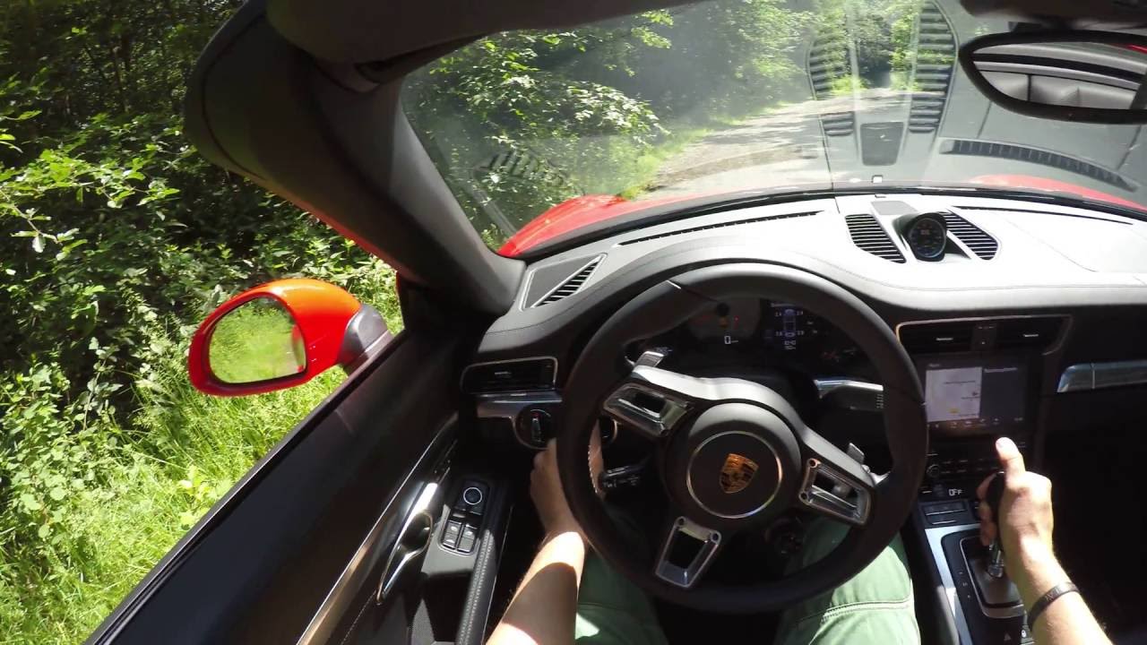*4K* 2016 Porsche 911 Carrera S Cabriolet 4K POV Review Sound Drive - AutoEmotionenTV