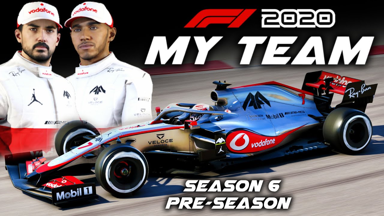 OUR NEW VODAFONE MERCEDES CAR! NEW TEAM-MATE! NEW CHALLENGE! - F1 2020 MY TEAM CAREER: S6 Pre-Season