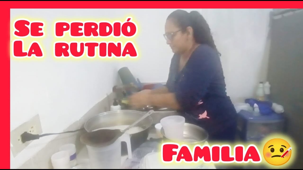 RUTINA DE LIMPIEZA después del trabajo || Nos enfermamos🤒