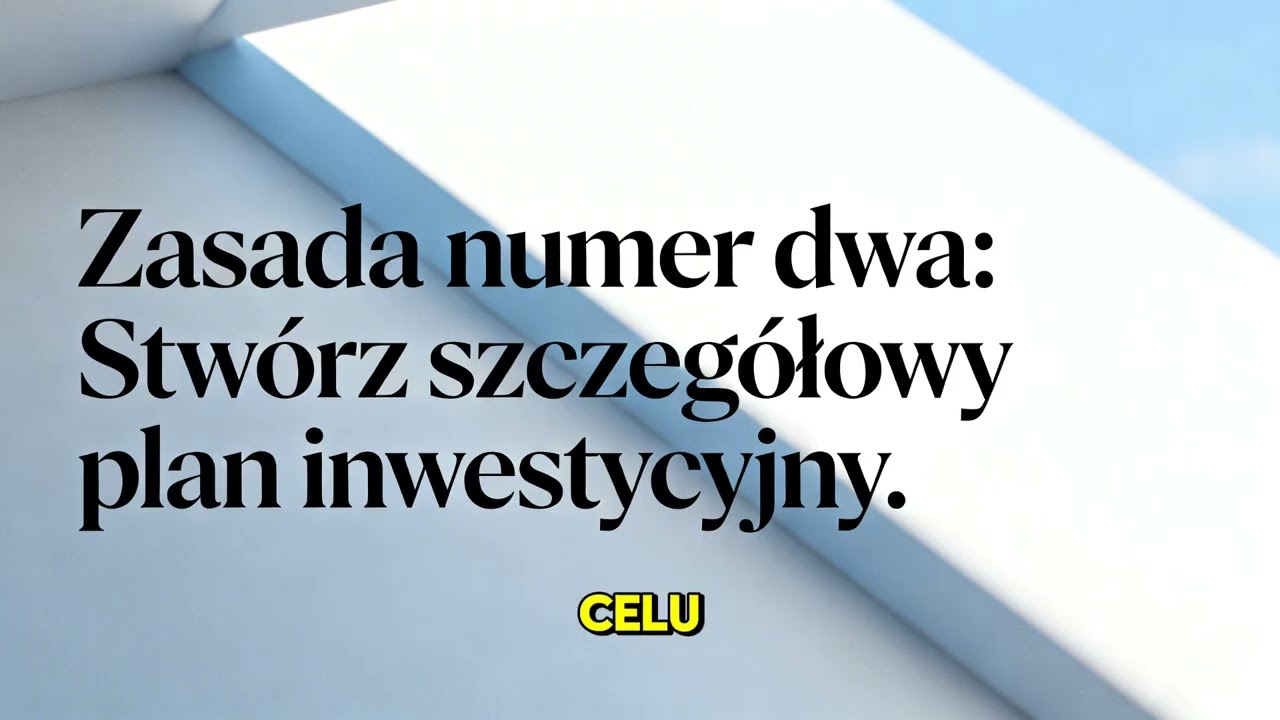 Jak podejmować decyzje inwestycyjne bez emocji