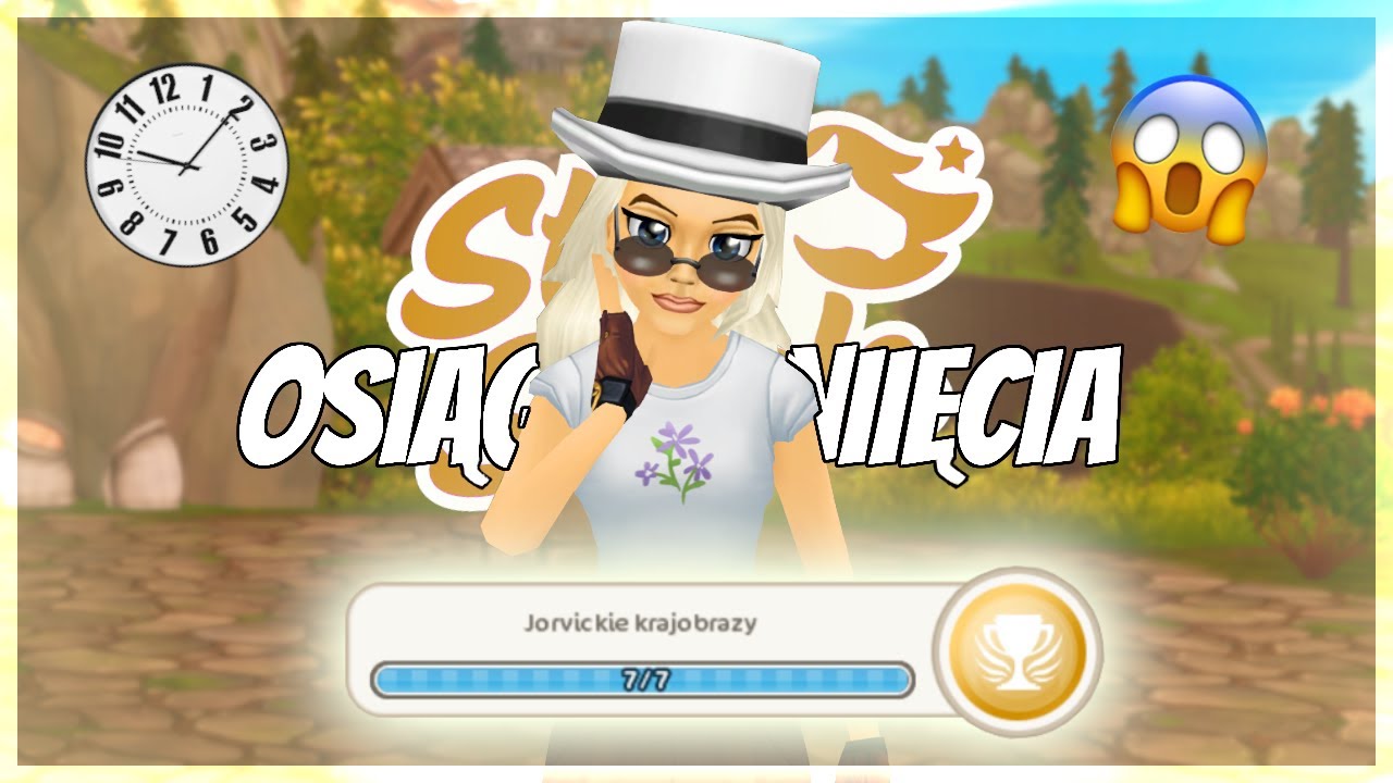 ROBIMY JAK NAJWIĘCEJ OSIĄGNIĘĆ W GODZINĘ W STAR STABLE ONLINE - funny moments
