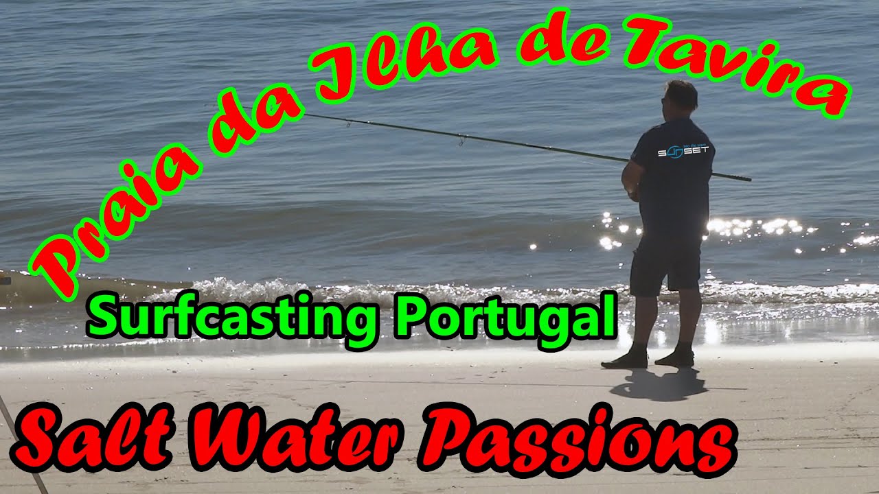 Zeevissen in Portugal - Surfcasting Portugal Praia da Ilha de Tavira - Salt Water Passions - SWP