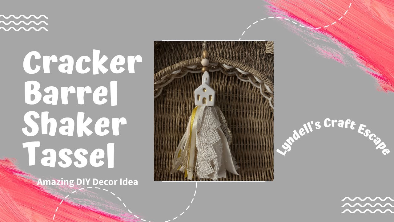 Salt Shaker Tassel Ornament Craft 