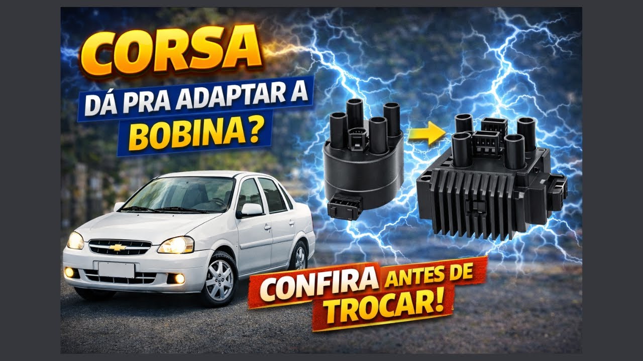 Corsa | Dá pra adaptar a bobina? Confira antes de trocar!