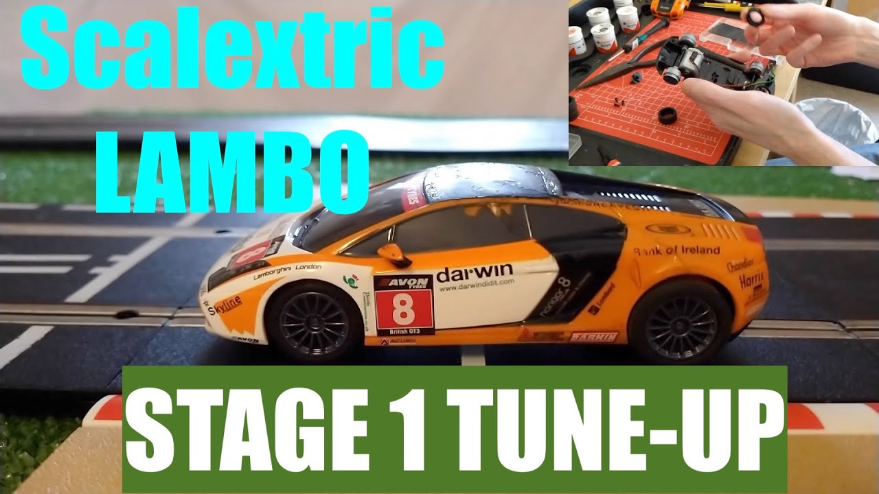 Scalextric Lamborghini Tune-up - Stage 1