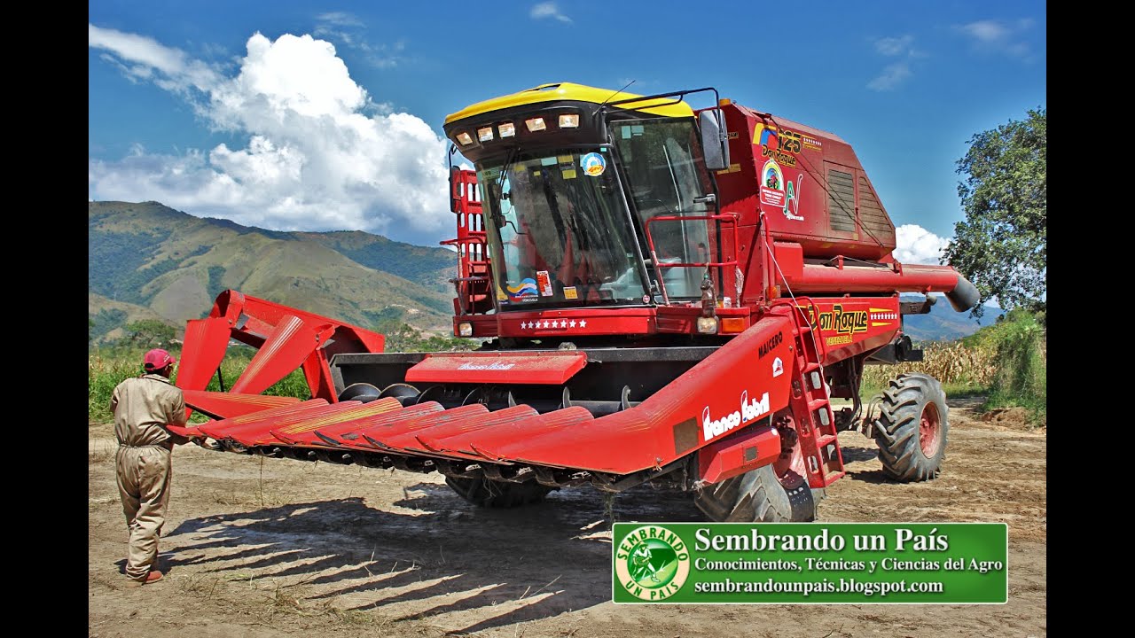 🌽🌽Así es cómo funciona una Cosechadora de Maíz. Parte#5🌽🌽